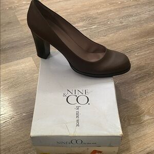 Nine West Dark Brown Heels